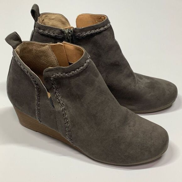 Dolce Vita brown taupe 2” heel bootie size 7.5 - Picture 1 of 9